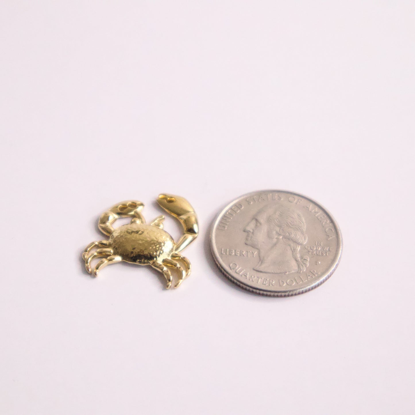 CRAB CHARM SIZE