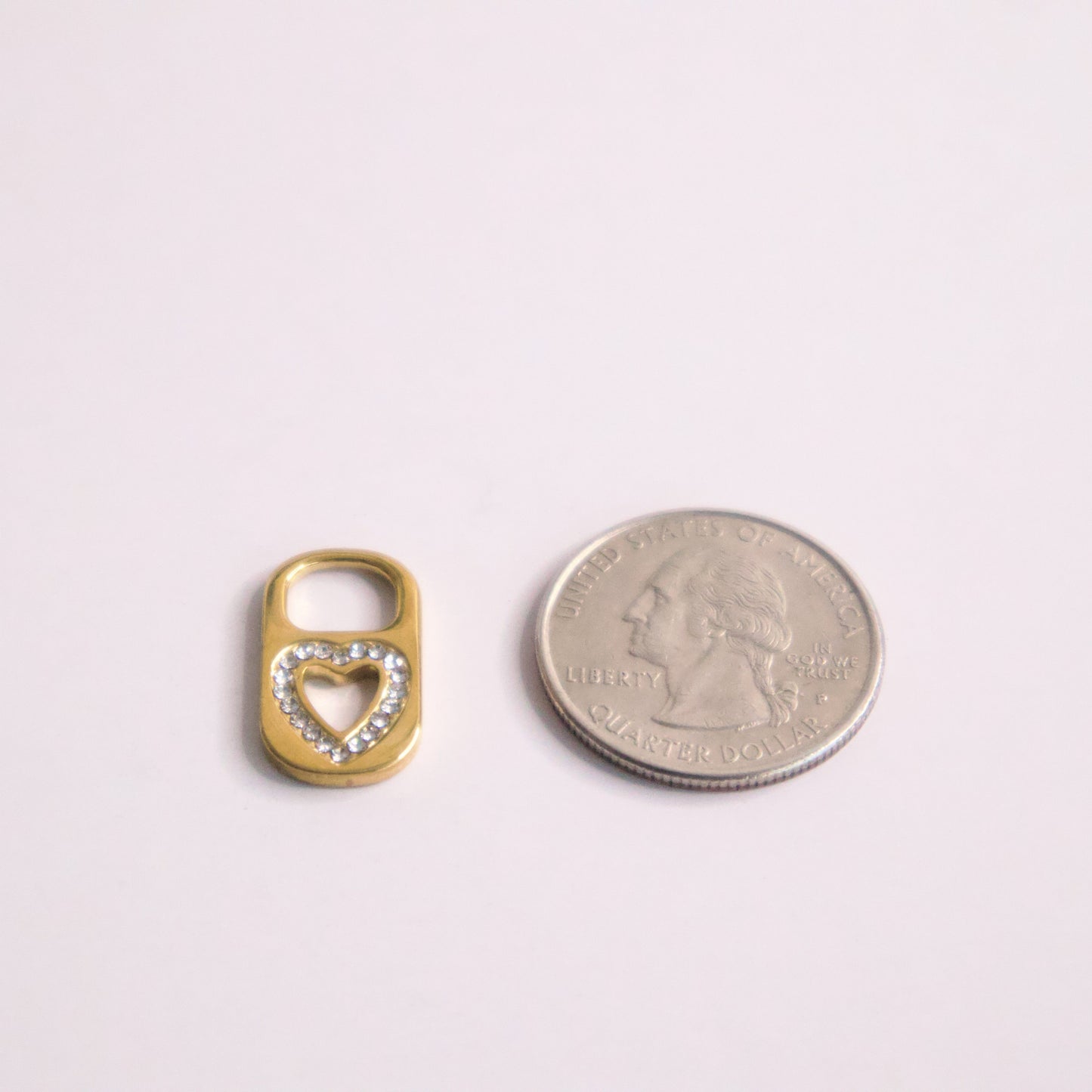 GOLD LOCKET SIZE