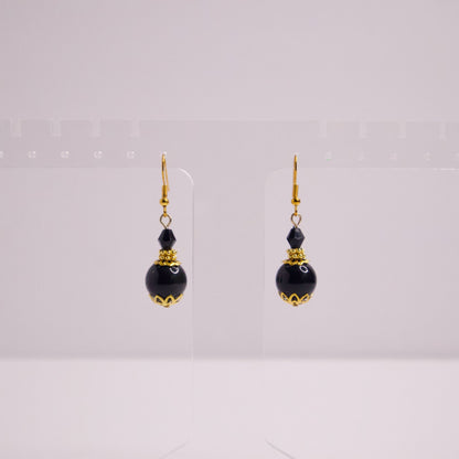 Black Onyx Earrings